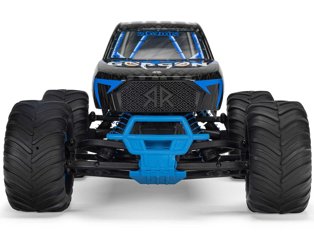 Arrma GORGON MEGA 550 2WD MT with Battery & Charger RTR RC Truck - Blue 1:10