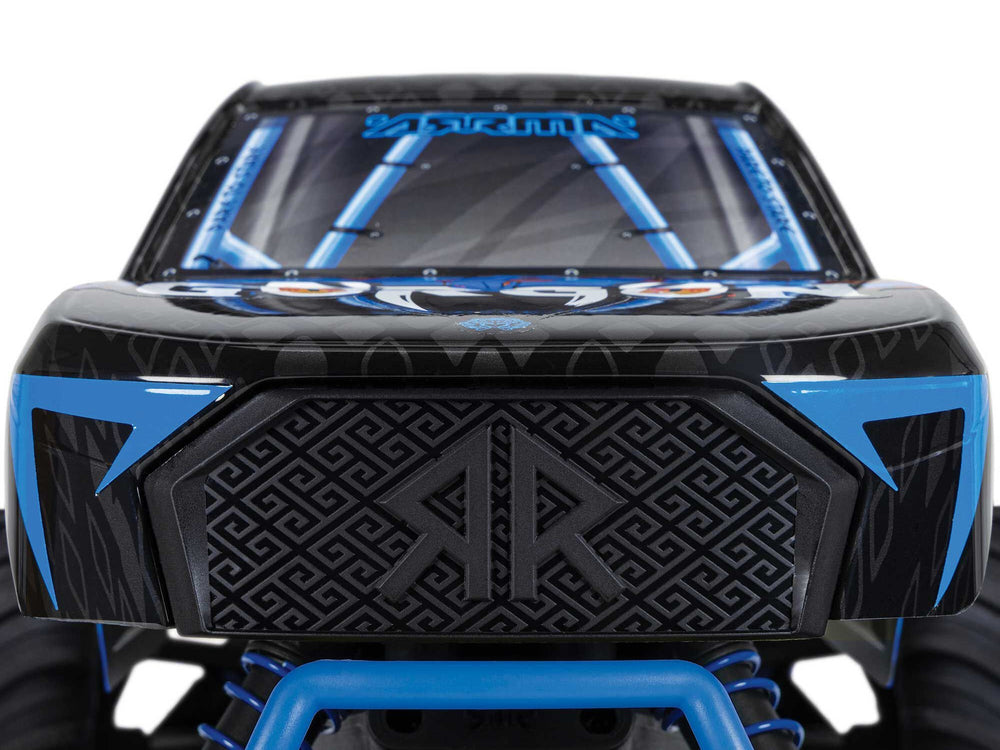 Arrma GORGON MEGA 550 2WD MT with Battery & Charger RTR RC Truck - Blue 1:10
