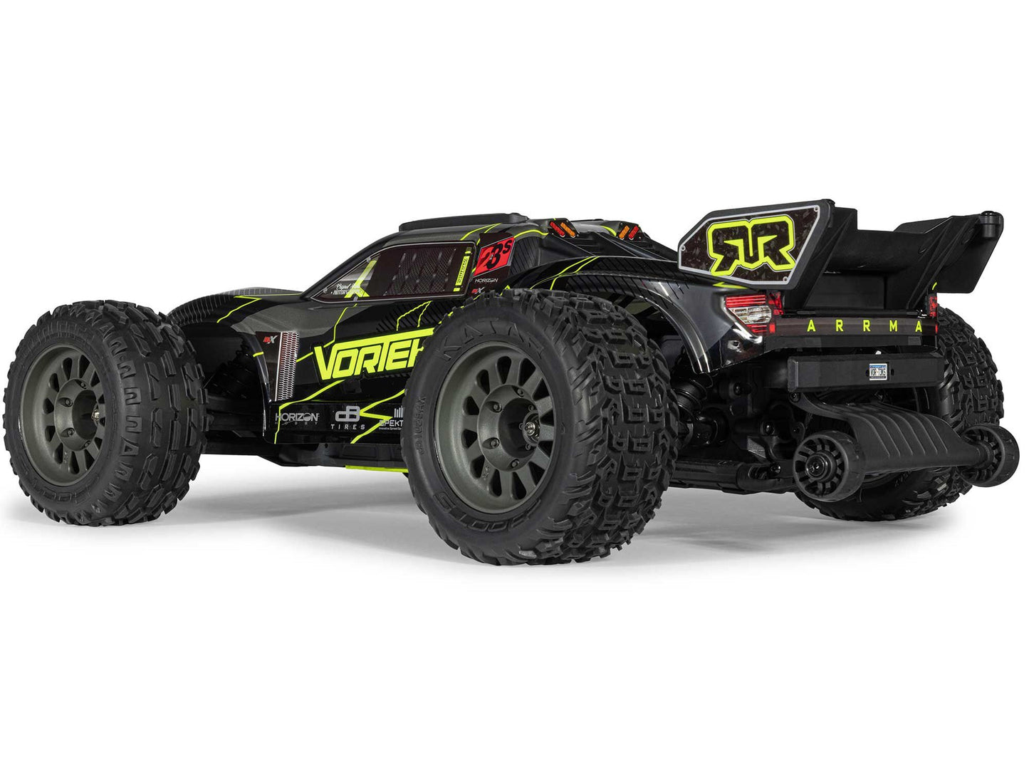 Arrma VORTEKS 223S DSC 2WD RTR Brushless RC Stadium Truck - Yellow 1:10