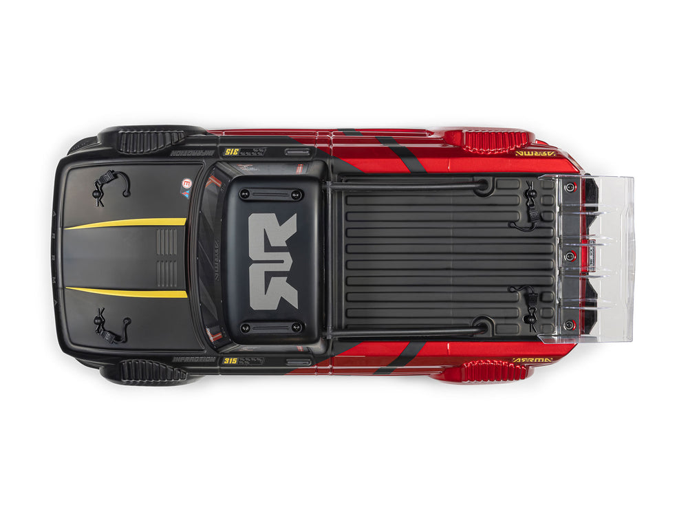 Arrma Infraction 223S DSC 4X4 3S RTR Street Bash 1:8 RC Car - Red/Black 4315V4T2