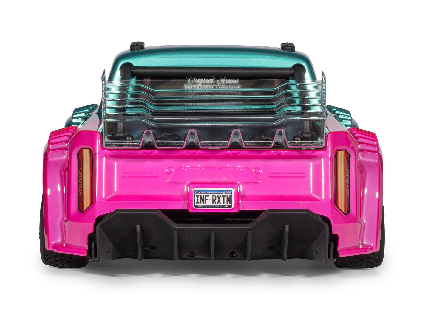 Arrma Infraction 223S DSC 4X4 3S RTR Street Bash 1:8 RC Car - Teal/Pink 4315V4T3