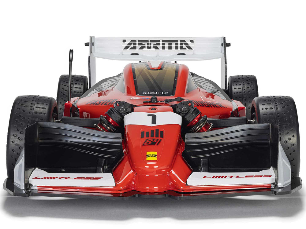 Arrma LIMITLESS 120 8S AVC 4X4 RTR RC Street Speed - Red/Black 1:7 ARA7816T1