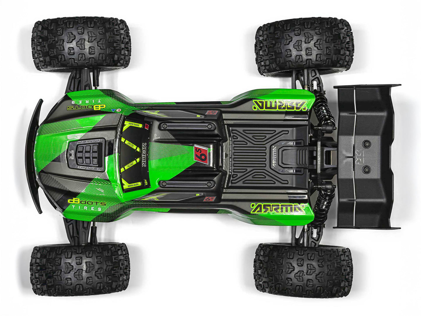 Arrma Kraton 6S 4X4 BLX Speed Monster Truck RTR 1:8 RC - Green/Black