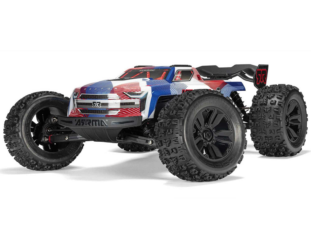 Arrma Kraton 6S 4X4 BLX Speed Monster Truck RTR 1:8 RC - Blue/Red
