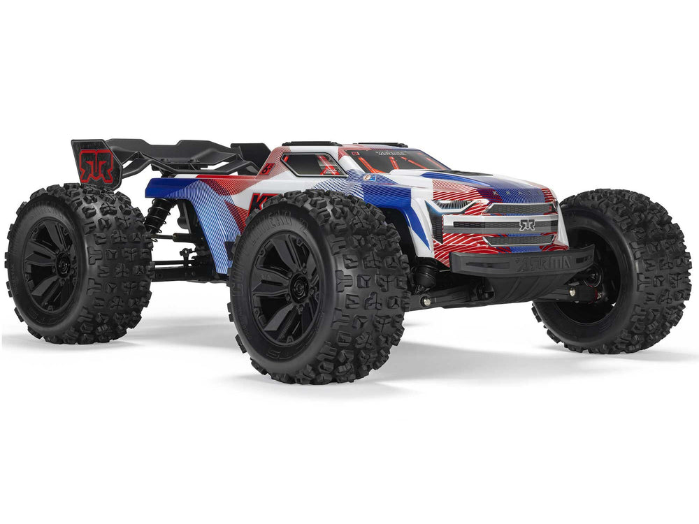Arrma Kraton 6S 4X4 BLX Speed Monster Truck RTR 1:8 RC - Blue/Red