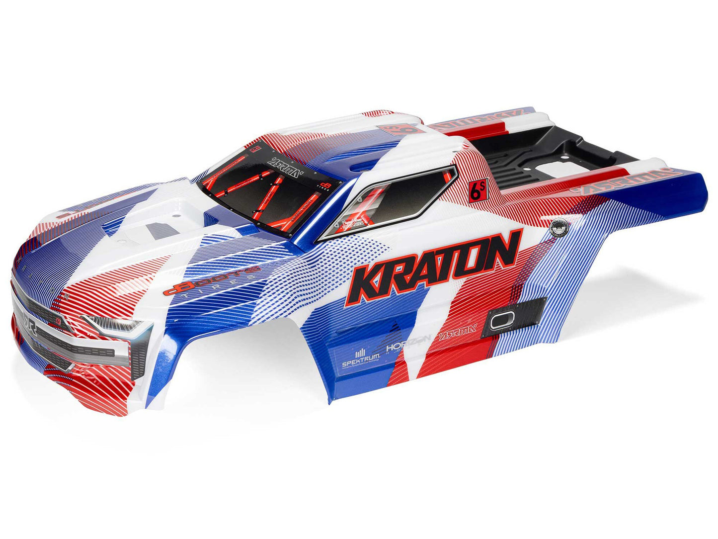 Arrma Kraton 6S 4X4 BLX Speed Monster Truck RTR 1:8 RC - Blue/Red