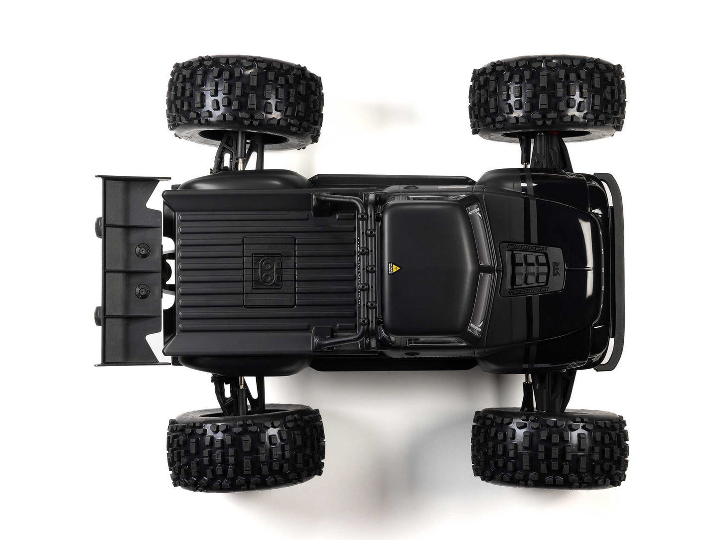 Arrma NOTORIOUS 6S V6 4X4 BLX RC Stunt Truck RTR - Black 1:8 ARA8611V6T1