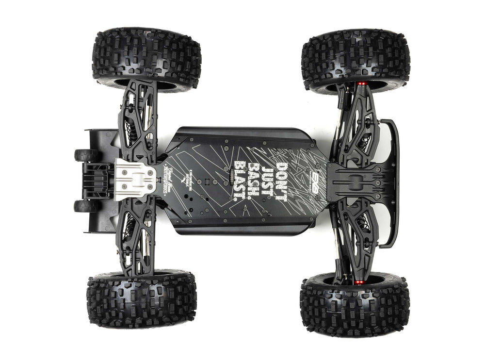 Arrma NOTORIOUS 6S V6 4X4 BLX RC Stunt Truck RTR - Black 1:8 ARA8611V6T1