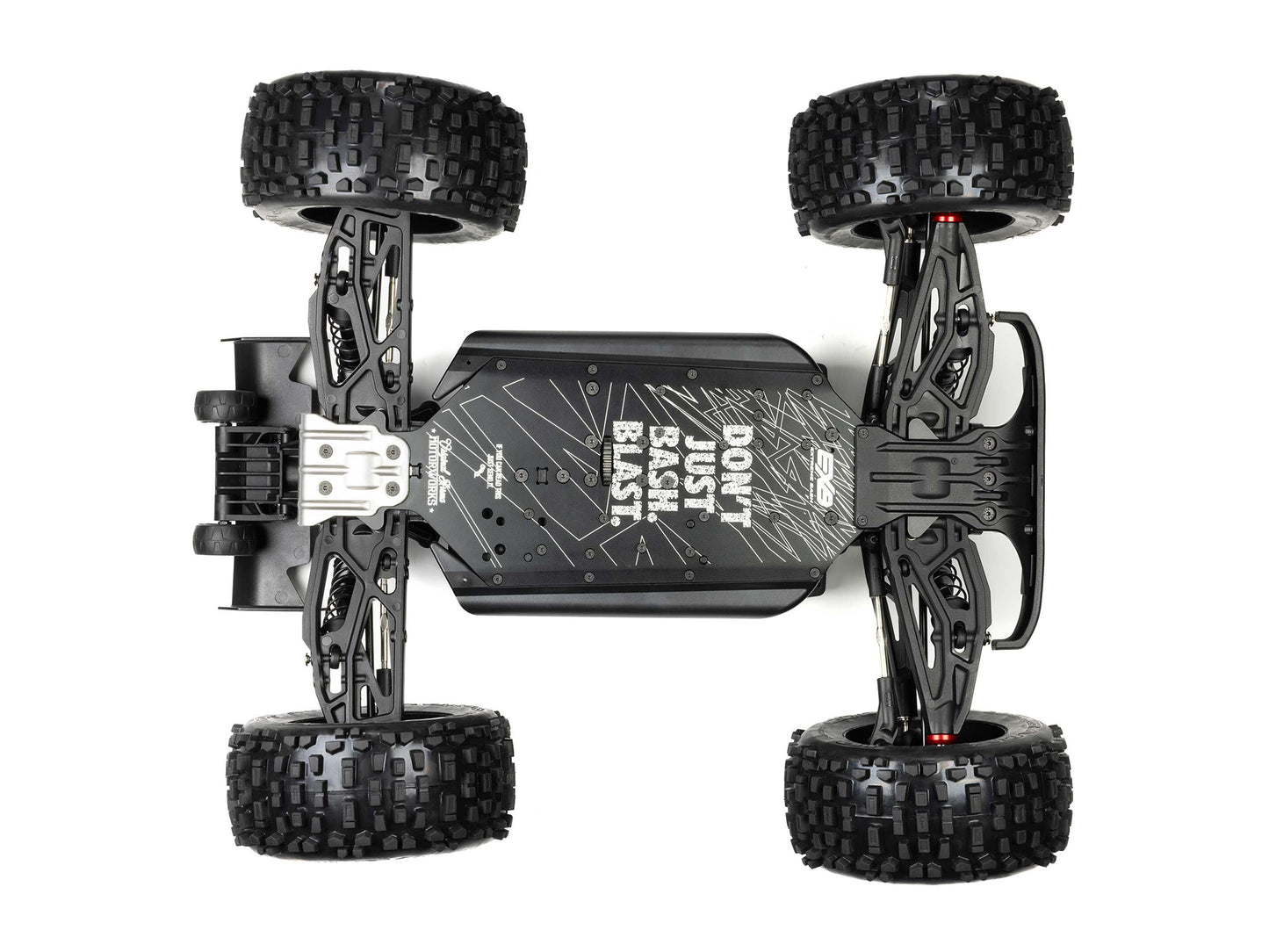 Arrma NOTORIOUS 6S V6 4X4 BLX RC Stunt Truck RTR - Black 1:8 ARA8611V6T1