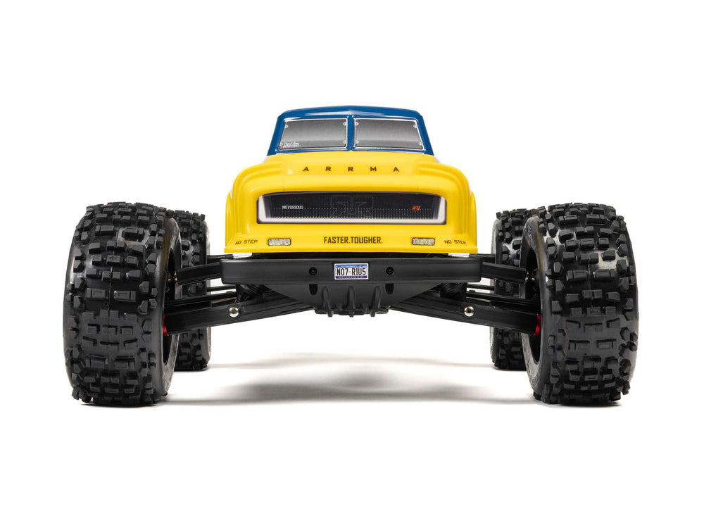 Arrma NOTORIOUS 6S V6 4X4 BLX RC Stunt Truck RTR - Blue 1:8 ARA8611V6T2
