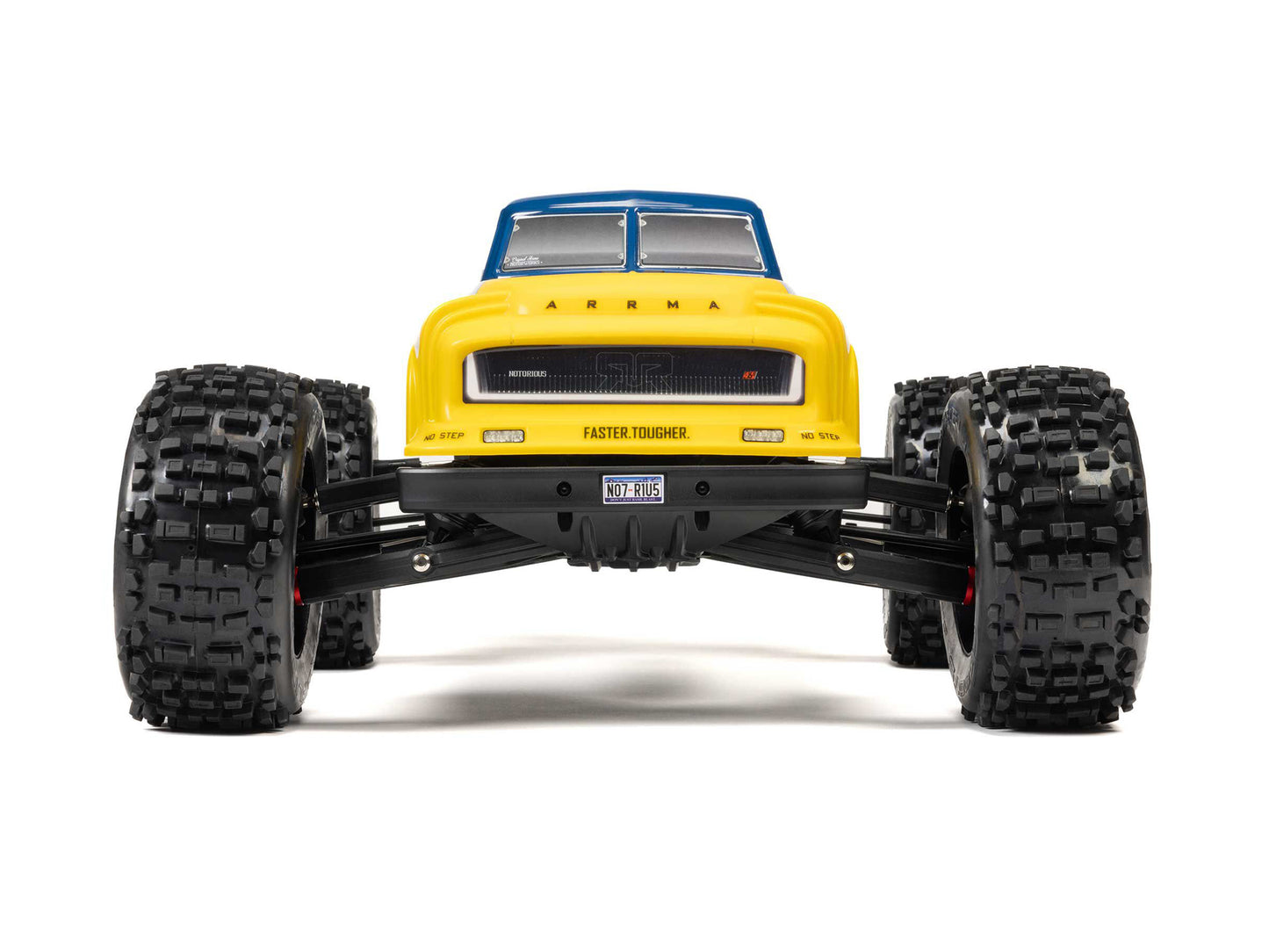 Arrma NOTORIOUS 6S V6 4X4 BLX RC Stunt Truck RTR - Blue 1:8 ARA8611V6T2