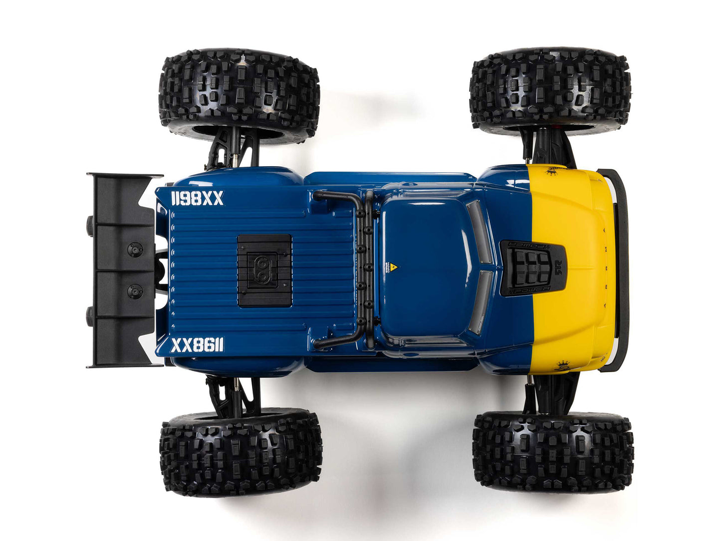 Arrma NOTORIOUS 6S V6 4X4 BLX RC Stunt Truck RTR - Blue 1:8 ARA8611V6T2