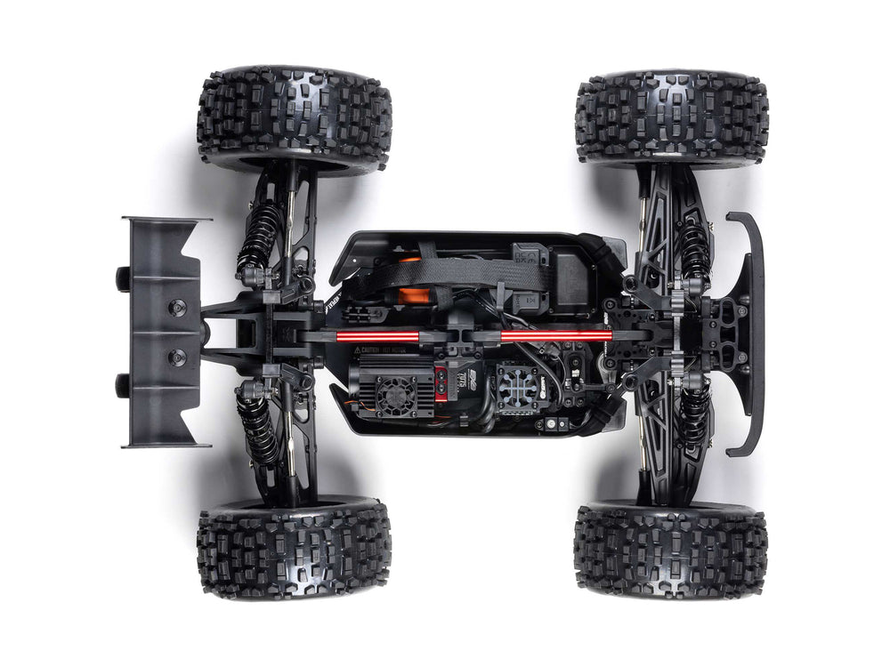 Arrma NOTORIOUS 6S V6 4X4 BLX RC Stunt Truck RTR - Blue 1:8 ARA8611V6T2