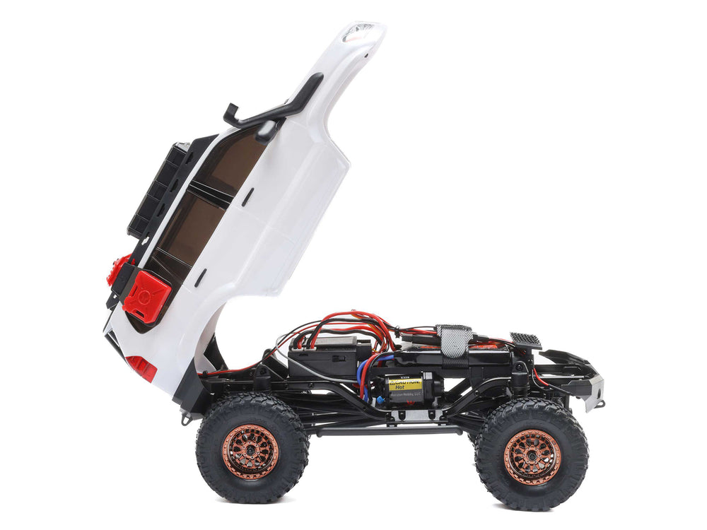 Axial SCX24 Lexus GX 470 4WD RC Rock Crawler RTR - White 1:24 AXI-1532T1