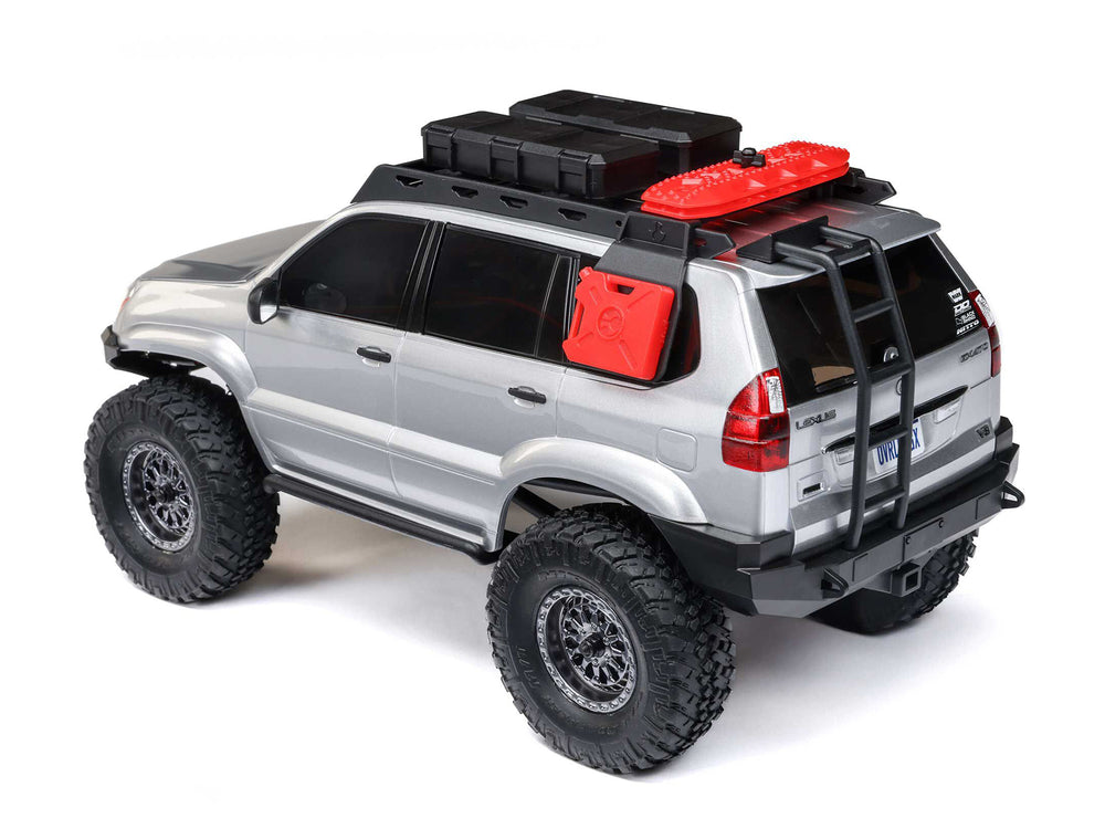 Axial SCX24 Lexus GX 470 4WD RC Rock Crawler RTR - Silver 1:24 AXI-1532T2