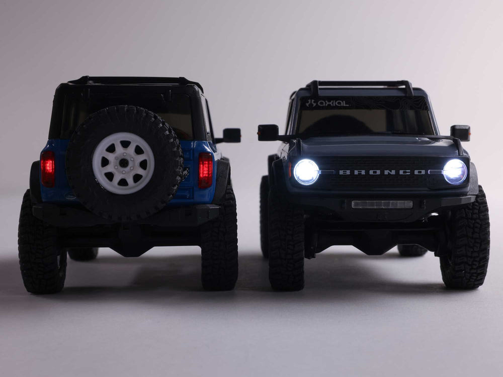 Axial SCX30 Ford Bronco 4x4 RTR RC 1:30 Rock Crawler - Grey