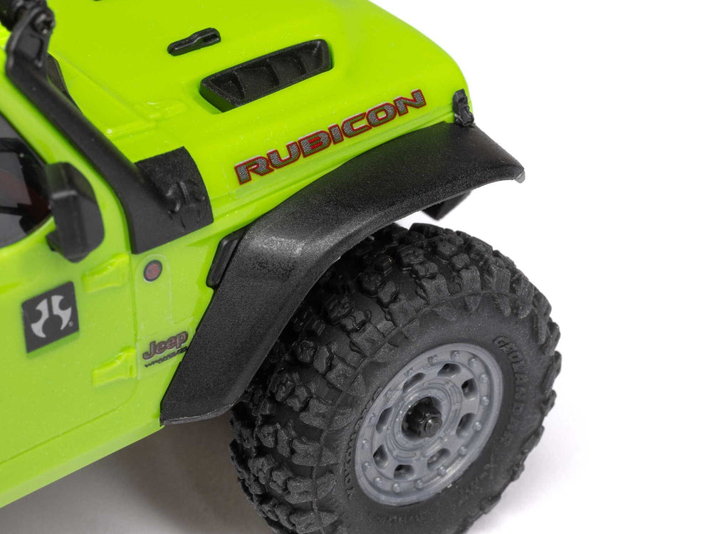 Axial SCX30 Jeep Wrangler JLU 4x4 RTR RC 1:30 Rock Crawler - Green