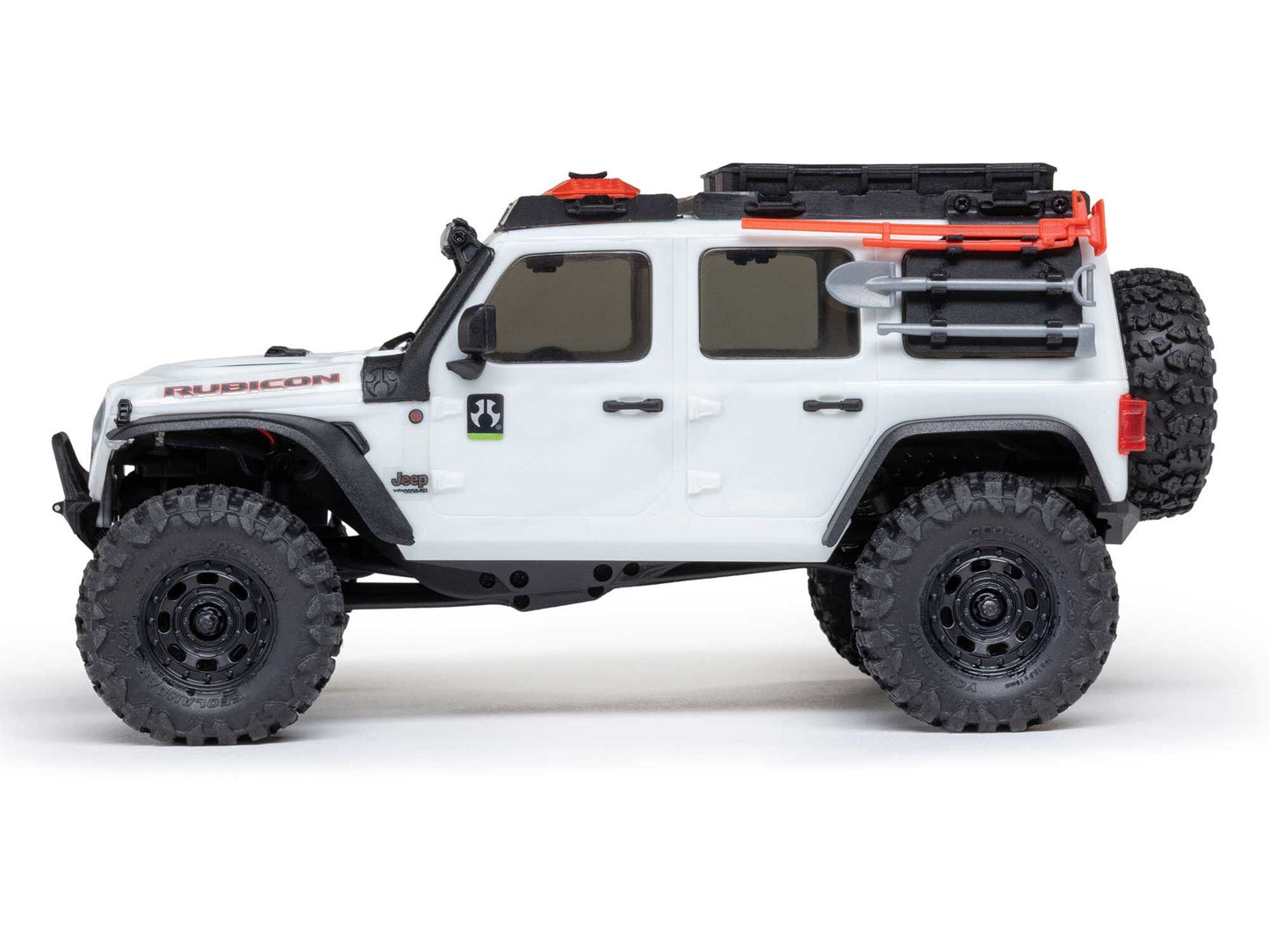 Axial SCX30 Jeep Wrangler JLU 4x4 RTR RC 1:30 Rock Crawler - White