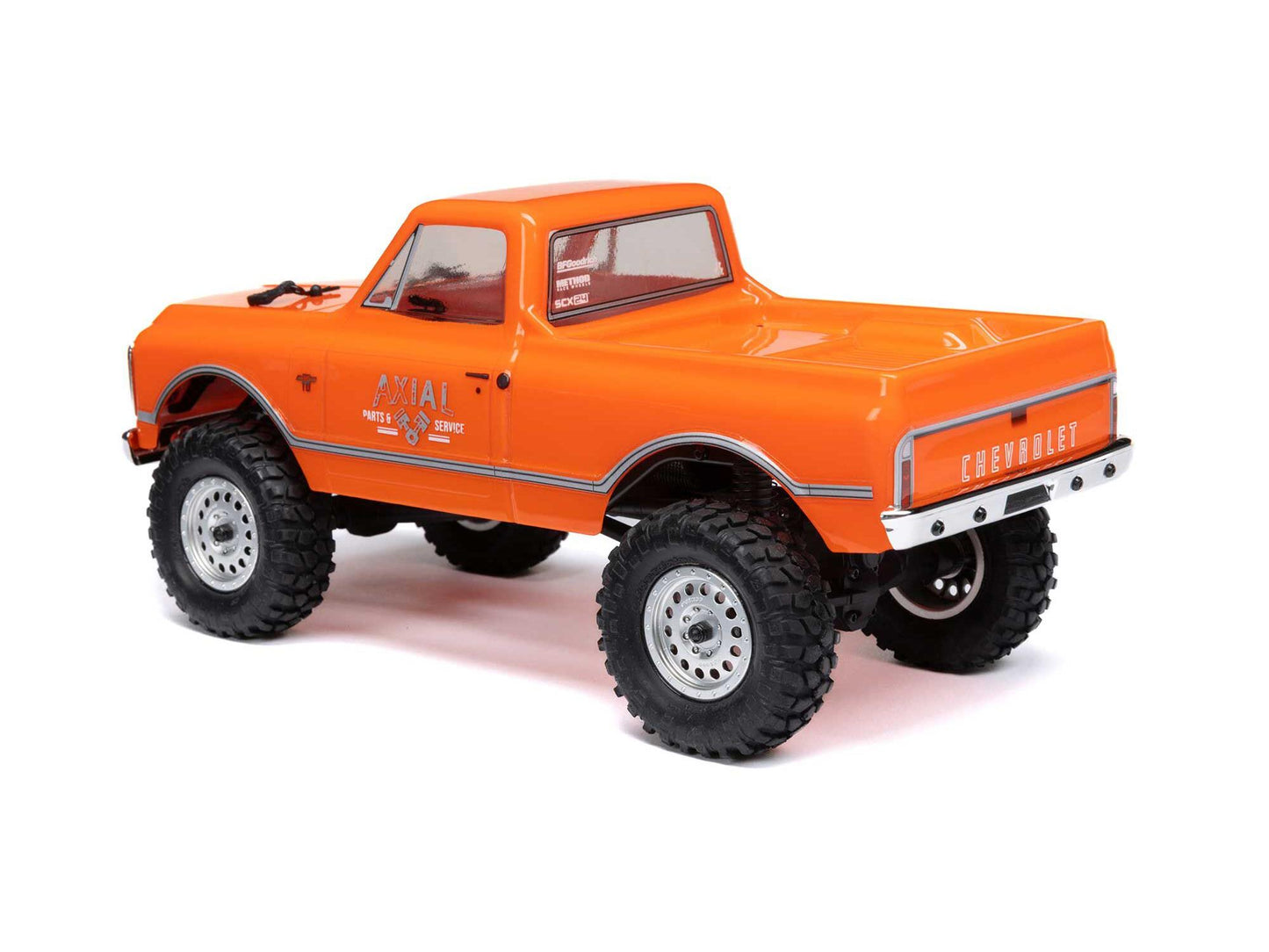 Axial SCX24 1967 Chevrolet C10 4WD RC Rock Crawler RTR - Orange 1:24