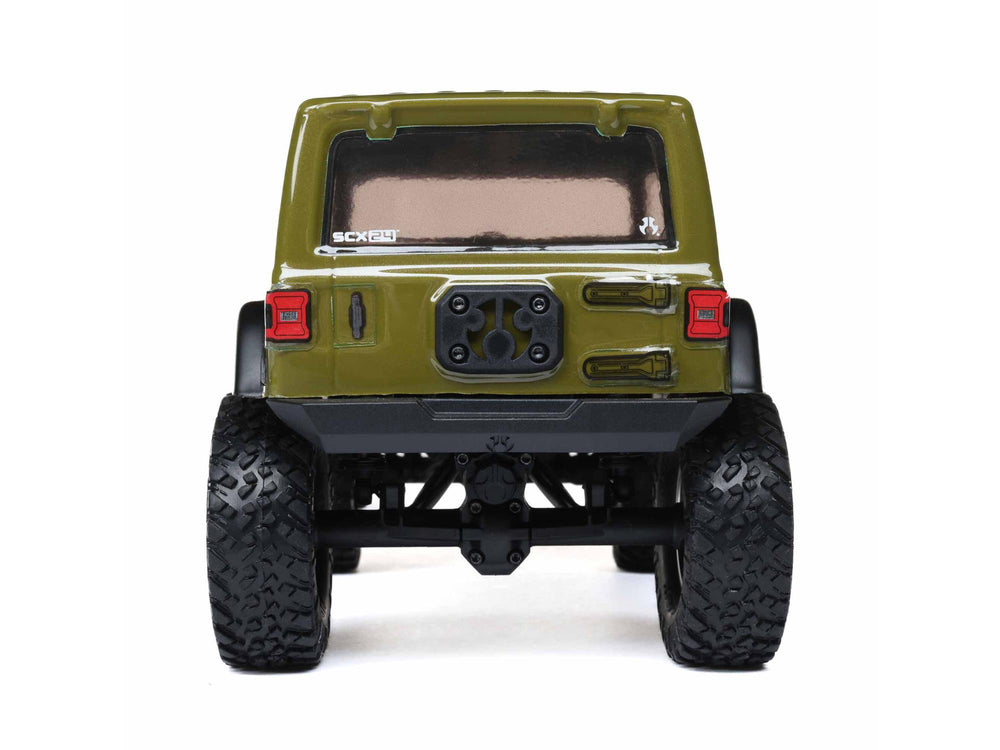 Axial SCX24 Jeep Wrangler JLU 4WD RC Rock Crawler RTR - Green 1:24 AXI00002V3T4