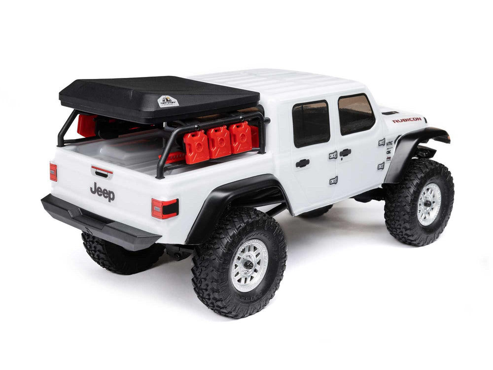 Axial SCX24 Jeep JT Gladiator 4WD RC Rock Crawler RTR - White 1:24 AXI00005V2T4