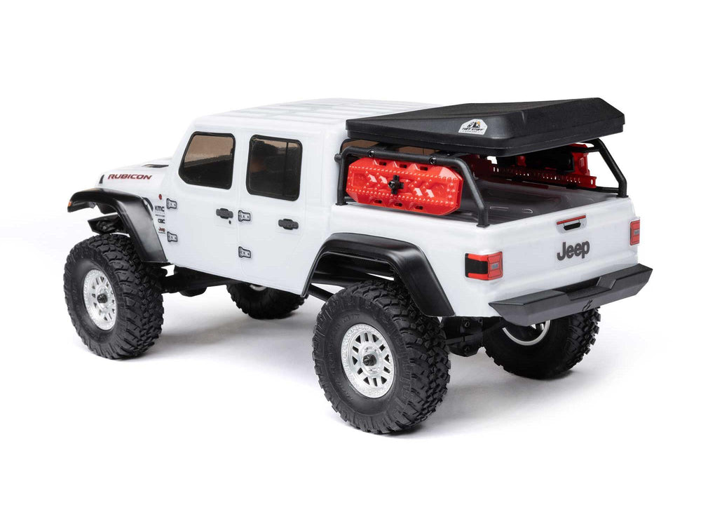 Axial SCX24 Jeep JT Gladiator 4WD RC Rock Crawler RTR - White 1:24 AXI00005V2T4