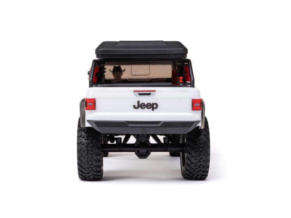 Axial SCX24 Jeep JT Gladiator 4WD RC Rock Crawler RTR - White 1:24 AXI00005V2T4