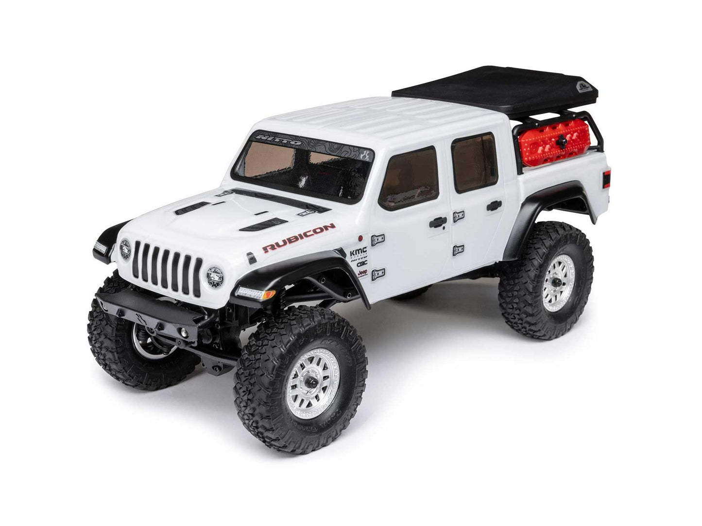 Axial SCX24 Jeep JT Gladiator 4WD RC Rock Crawler RTR - White 1:24 AXI00005V2T4
