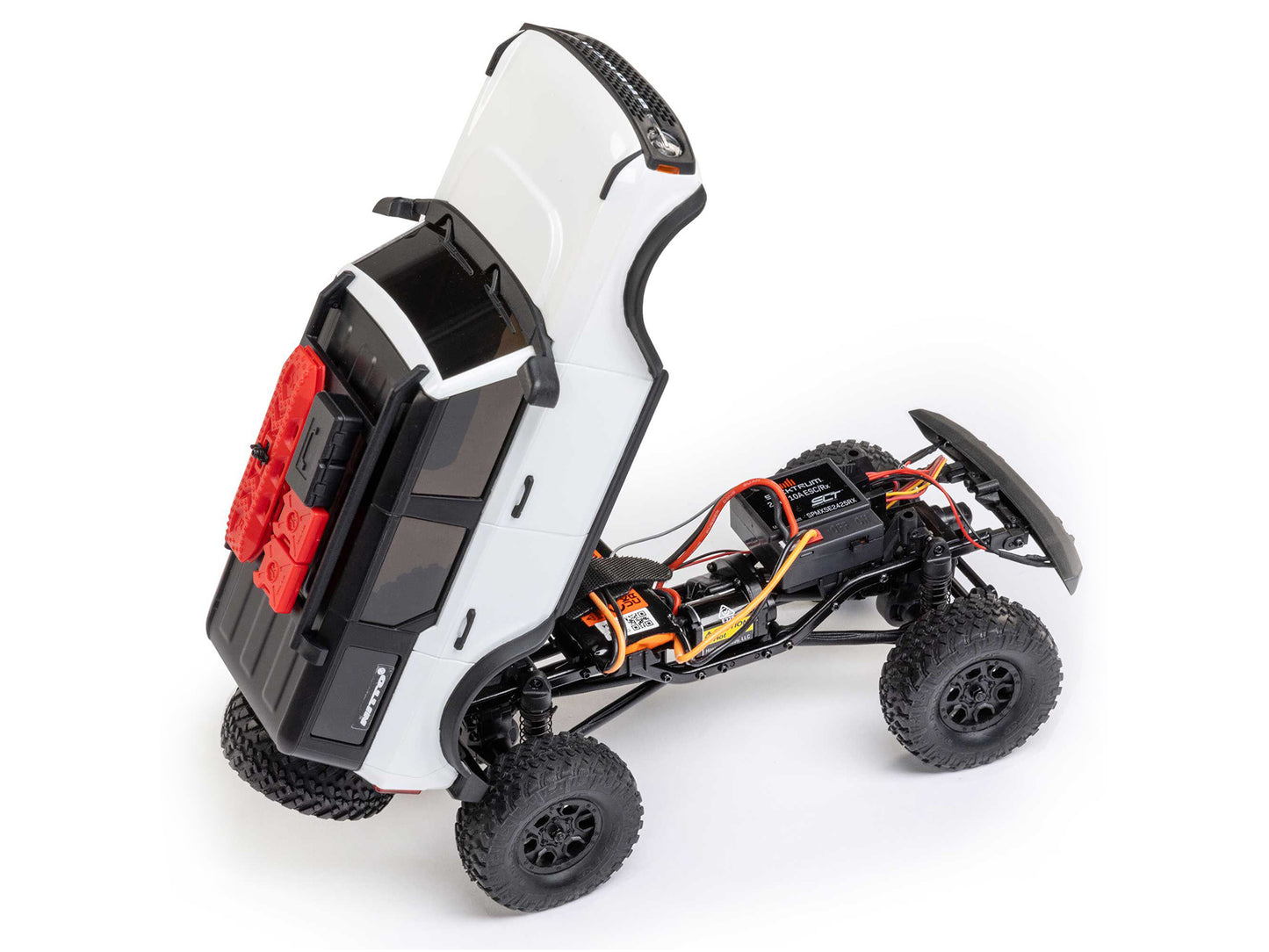 Axial SCX24 Ford Bronco 4X4 RTR (inc Battery & Charger) - White 1:24