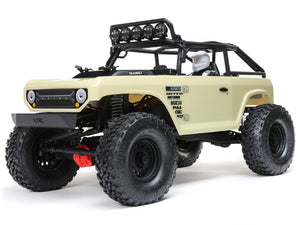 Axial 1:10 SCX10 II Deadbolt 4WD Brushed RTR, Tan AXI03025T2