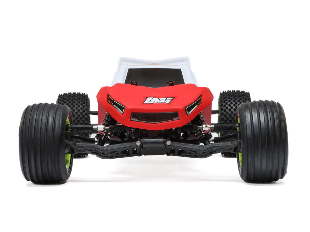 Losi Mini-T 2.0 V2 2WD RC Stadium Truck Brushless RTR - Red 1:18 LOS-1056T1