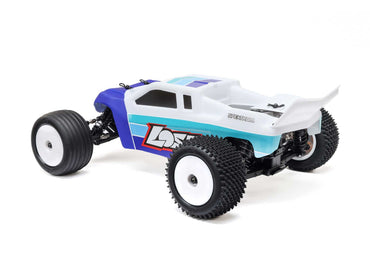 Losi Mini-T 2.0 V2 2WD RC Stadium Truck Brushless RTR - Blue 1:18 LOS-1056T2