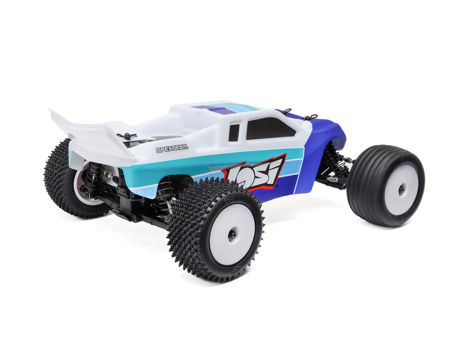 Losi Mini-T 2.0 V2 2WD RC Stadium Truck Brushless RTR - Blue 1:18 LOS-1056T2