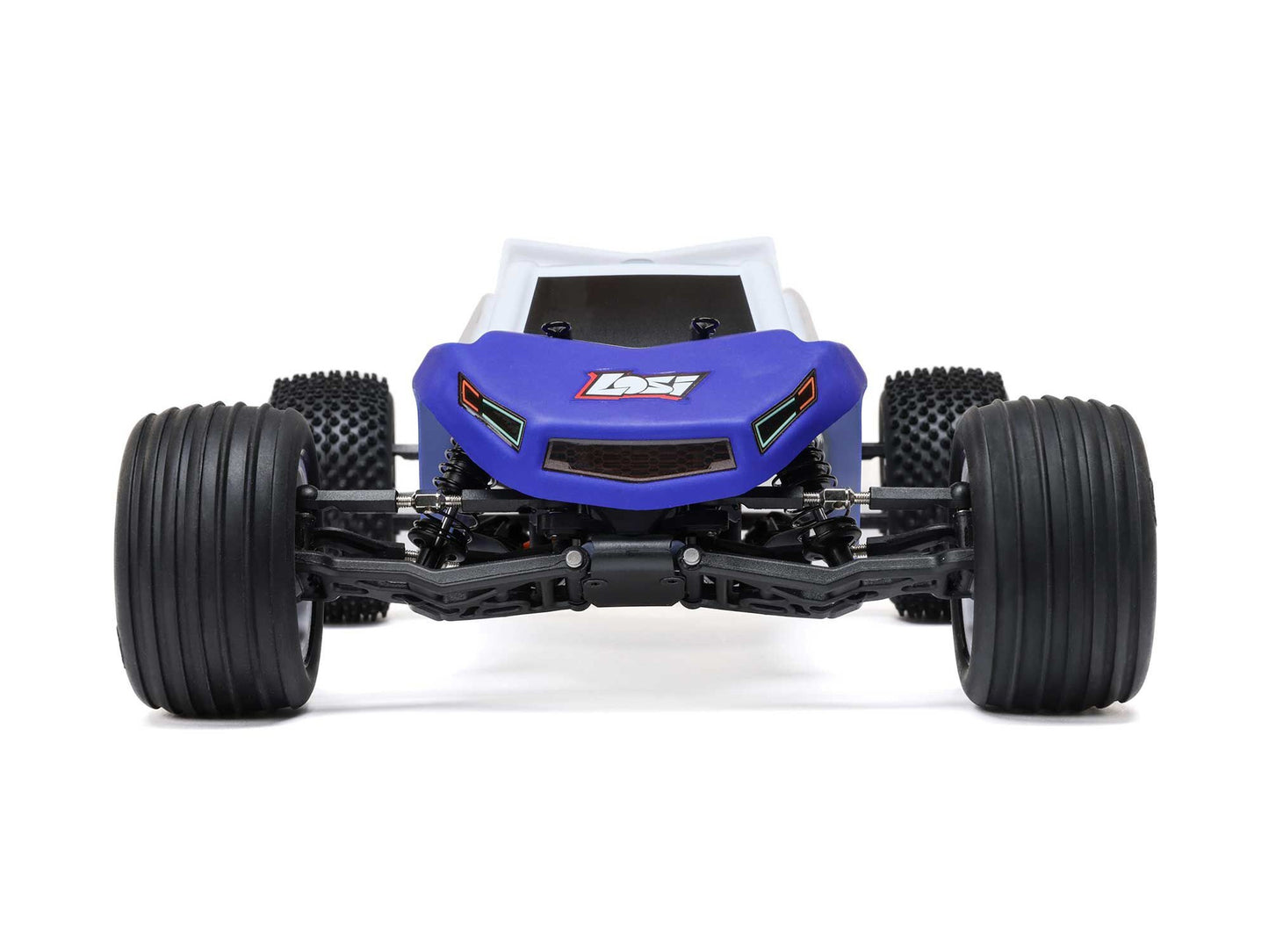 Losi Mini-T 2.0 V2 2WD RC Stadium Truck Brushless RTR - Blue 1:18 LOS-1056T2