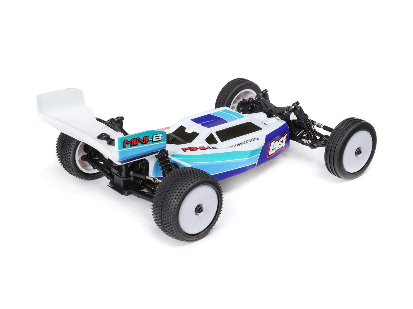 Losi Mini-B 2WD Brushless RC Buggy RTR - Blue 1:16 LOS01024T2