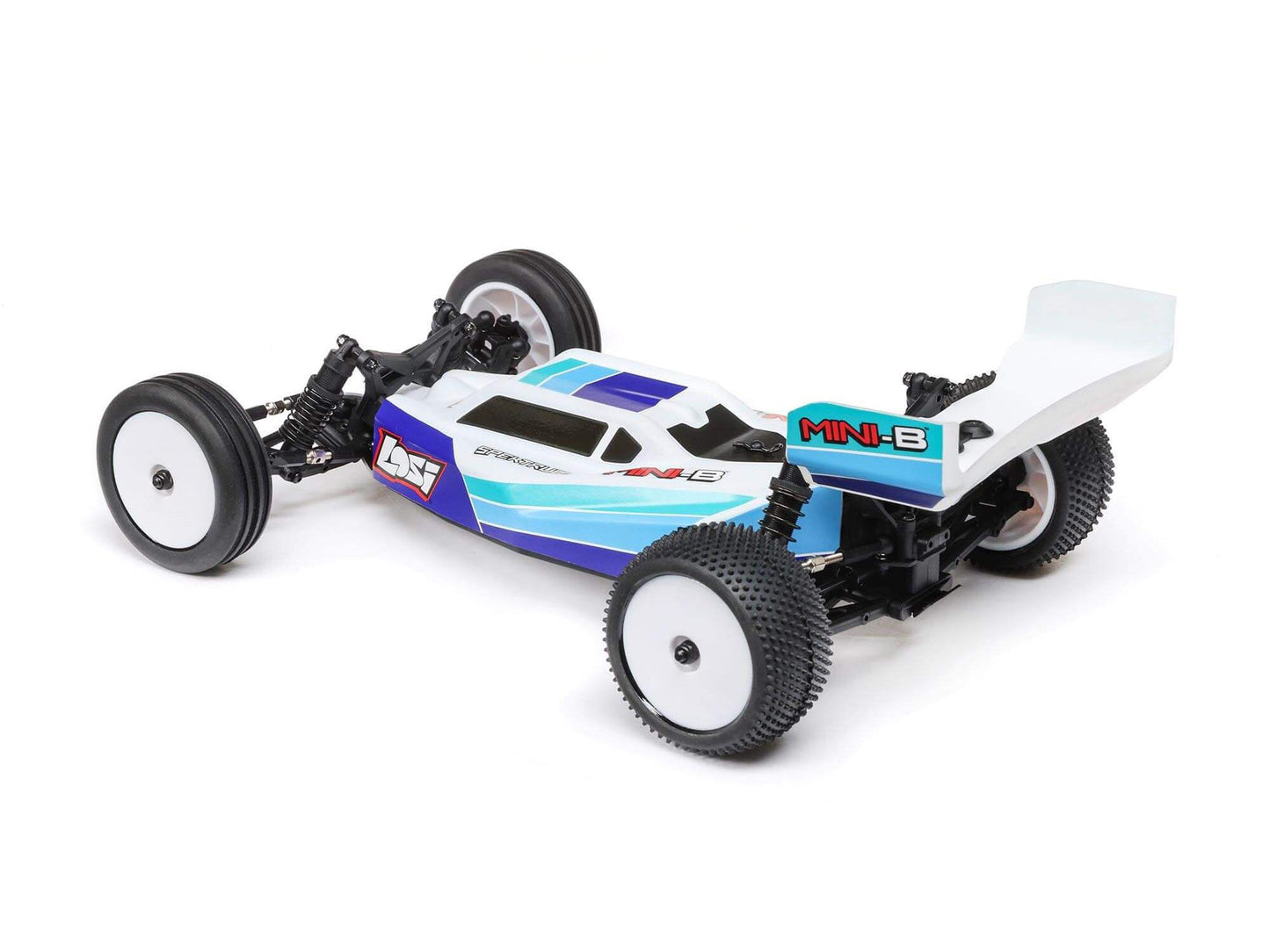 Losi Mini-B 2WD Brushless RC Buggy RTR - Blue 1:16 LOS01024T2