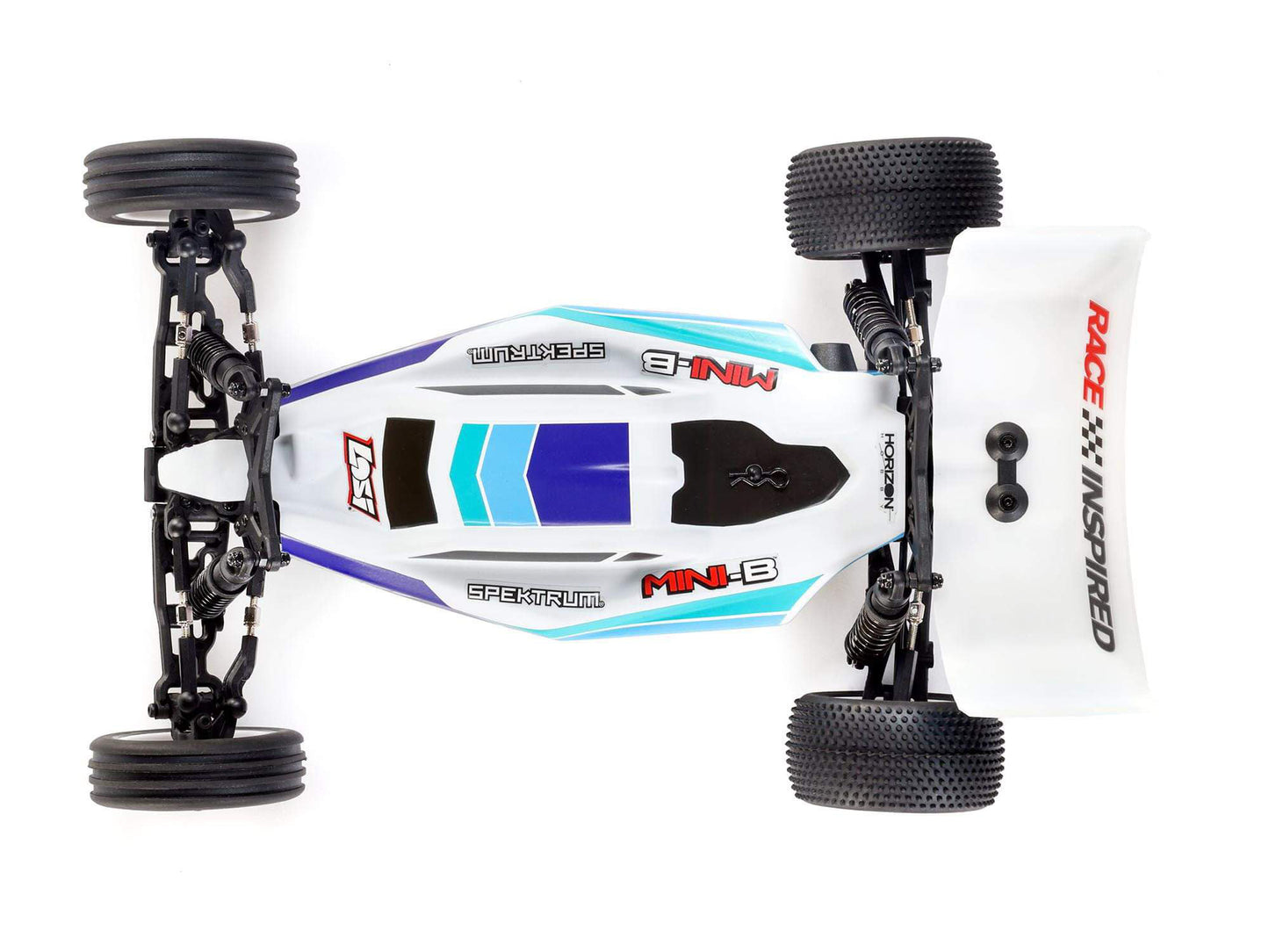 Losi Mini-B 2WD Brushless RC Buggy RTR - Blue 1:16 LOS01024T2