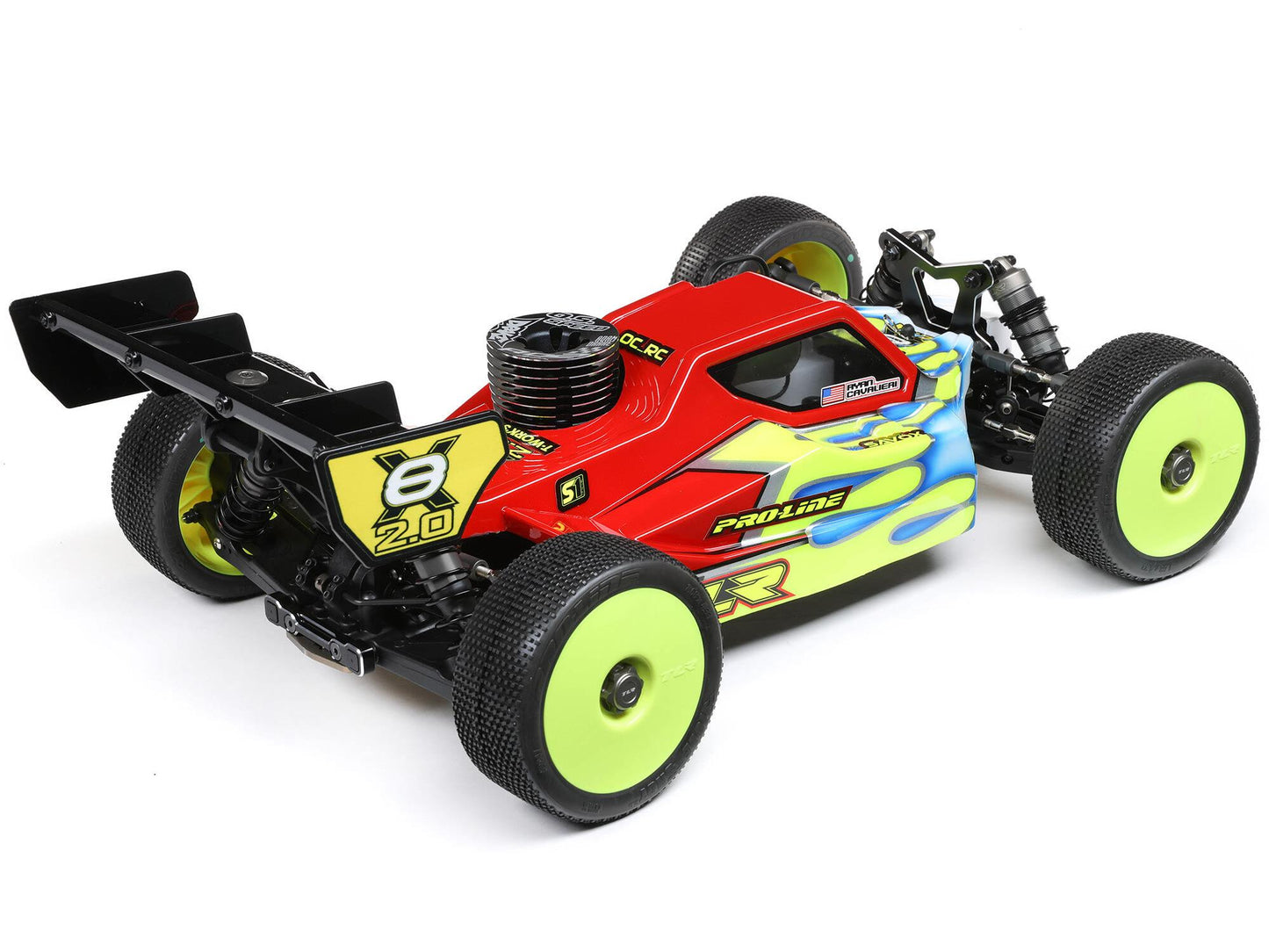 TLR 8IGHT-X/E 2.0 4WD Nitro/Electric Buggy Race Kit 1:8 TLR04012