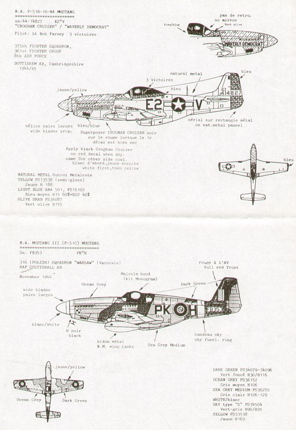 Colorado CA48024 1:48 North-American P-51 Mustang
