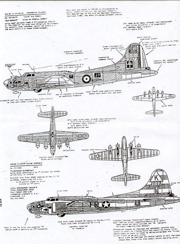 Colorado CA48031 1:48 Boeing B-17E/Boeing B-17F/B-17G Flying Fortress