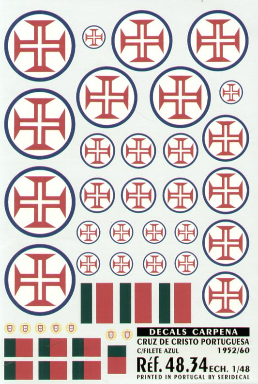 Colorado CA48034 1:48 Portuguese National Insignia Decals