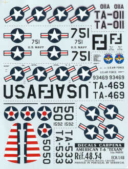 Colorado CA48054 1:48 North-American T-6G Texan Part 1.