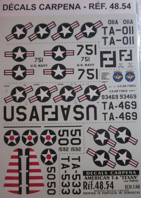 Colorado CA48054 1:48 North-American T-6G Texan Part 1.