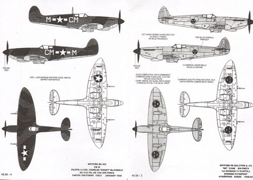 Colorado CA48088 1:48 International Supermarine Spitfire Part 7.
