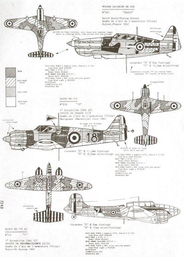 Colorado CA72040 1:72 Vichy Air Force 1940-42 Part 1