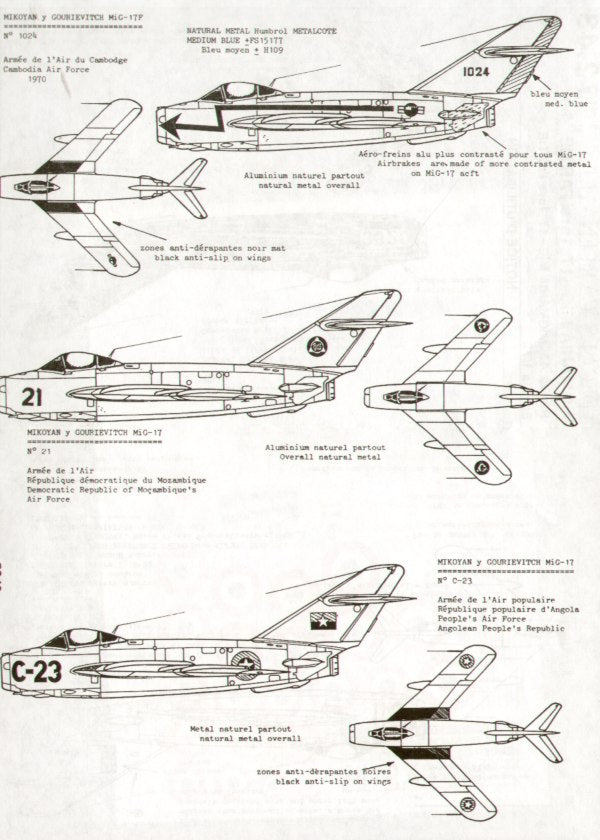 Colorado CA72043 1:72 Mikoyan MiG-17F Pt 1