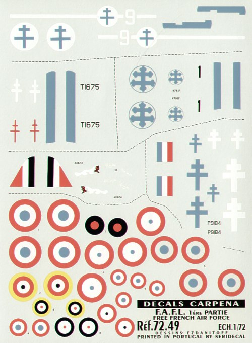 Colorado CA72049 1:72 Free French 1