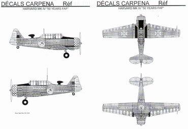 Colorado CA72102 1:72 North-American Harvard Mk.IV