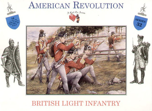 A Call To Arms CALL3232 1:32 British Light Infantry American Revolution