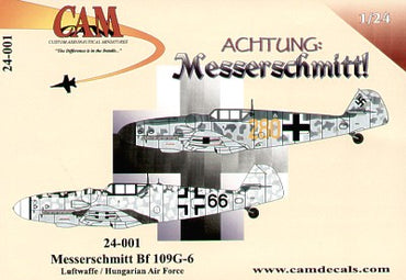 CAM CAM24001 1:24 Messerschmitt Bf-109G-6